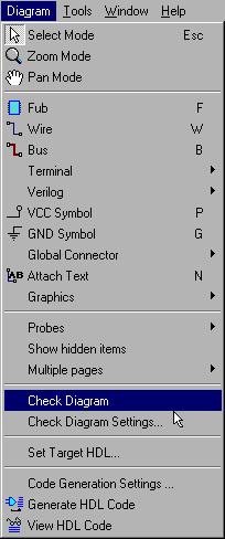 Figure 25 3. After you have checked your diagram and resolved any errors or warnings, click the Compile icon in the Standard toolbar.