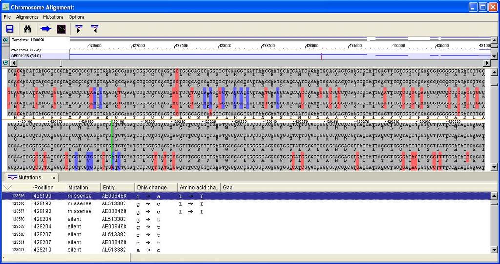34 The Kodon quickguide Figure 4-10. The Alignment detail view in text mode. 4.2.21 Save the Chromosome Alignment window and close it. Close the Comparative Chromosome Mapping window. 4.3 Genome annotation In Kodon, one can annotate coding regions (CDS features) on sequences.