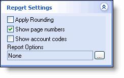 Use Report Settings How to Apply Rounding to a Report 1.