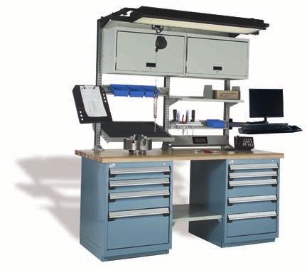 Proposals Basic Workstation with "R" Heavy-Duty Cabinet Both bulky and high density storage in one workstation.