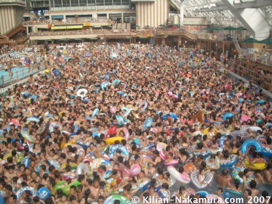 A Crowded Pool.