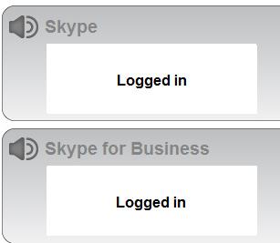 Operation Making, answering and ending calls Log in Skype/Skype for Business To make or receive VoIP calls via Skype/Skype for Business, make sure you logged in to the respective program before use.