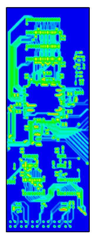 Results: Zoom in Model II Comparison of conductivities of the PCB Lumped PCB: