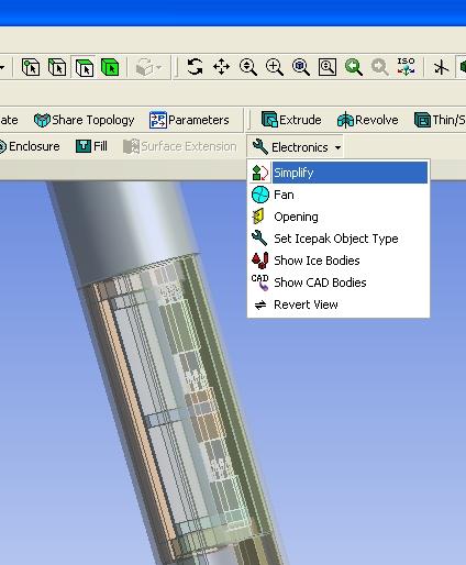 Modeling: Geometry I CAD to Icepak conversion in ANSYS Design