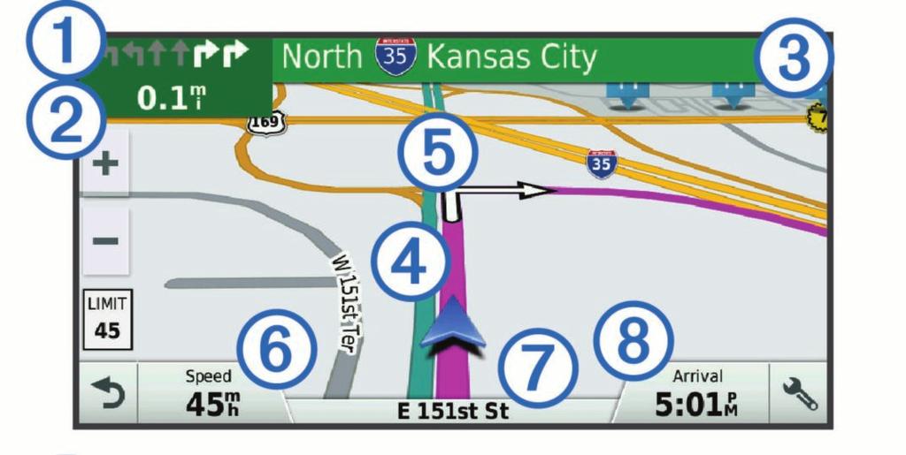 If there are specific roads you need to use or avoid, you can customize the route (Shaping Your Route, page 5). You can add multiple destinations to a route (Adding a Location to Your Route, page 4).