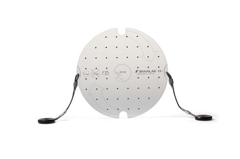 size: l x h x w = 559 x 140 x 275mm) 55744 CORRECTION PLATE 9 INCH FOR XSPOT Plate to rectify images of conventional 9 inch c-arms: convenient mounting directly on fluoroscope via special adhesive
