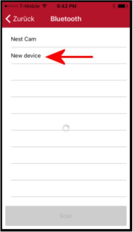 Sometimes you will see more than one new device (if you have multiple new devices in ios range).