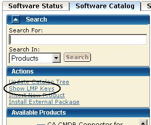 Installing Products Download LMP Keys When you install a CA Technologies product on z/os systems, you must license the product on each system that uses the product.