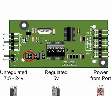 Integrating the TSHARC 12V Controller The 12V controller board requires little hardware