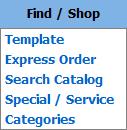 III. Find / Shop Shopping lists, or templates, are lists of items that can be built for departments, to make ordering quick and easy.