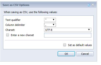 6. Choose OK (Default options will remain unchanged). 7.