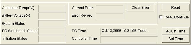 DataSite Configuration Settings Utility (DS Settings) 91 Adjust the System Time There are two ways of adjusting the system time of the DataSite controller.