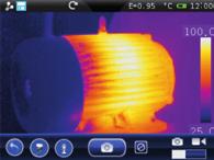 Thanks to PiP technology thermal and visual pictures can be overlapped and mixed.