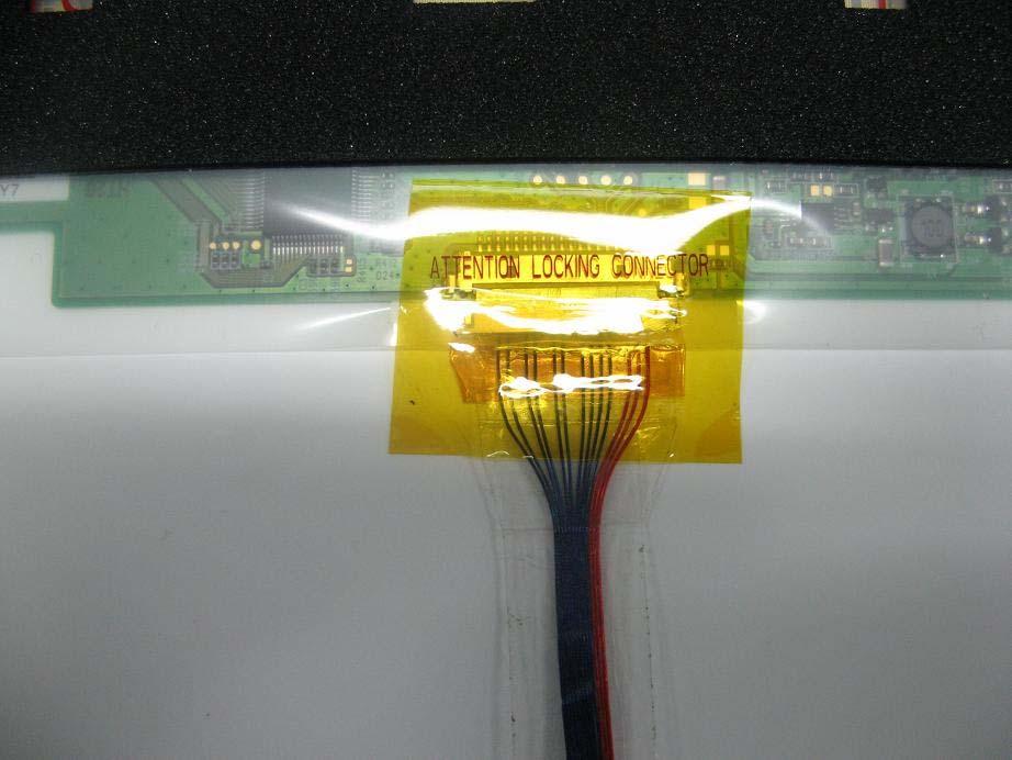 below; 1 LCD LVDS