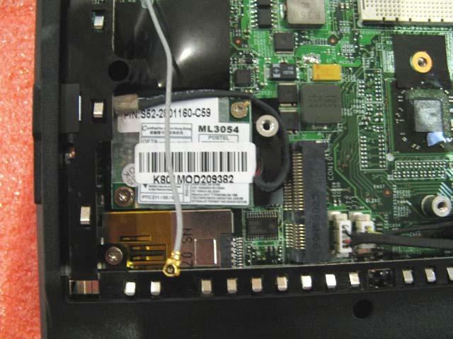 4 MDC And RAM Module 4-1:Remove 2pcs M2*3mm screws