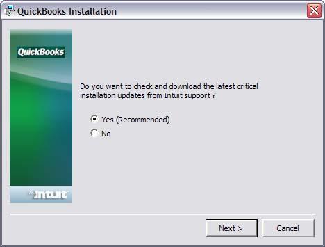 QuickBooks Pro 2008 Installing QuickBooks Pro and Student Data Files Page 2 Optional Items Microsoft Office Outlook with Business Contacts 190 MB of additional hard disk space required Integration