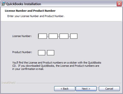QuickBooks Pro 2008 Installing QuickBooks Pro and Student Data Files Page 5 6.