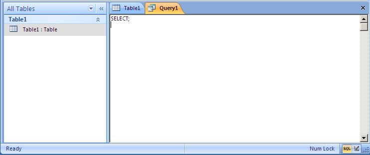 Creating a Table in SQL Mode New A C Perspectives P K Siriwardhana,