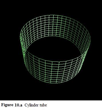 Our 2D primitives are all created with rectangular surface and cylinder tube.