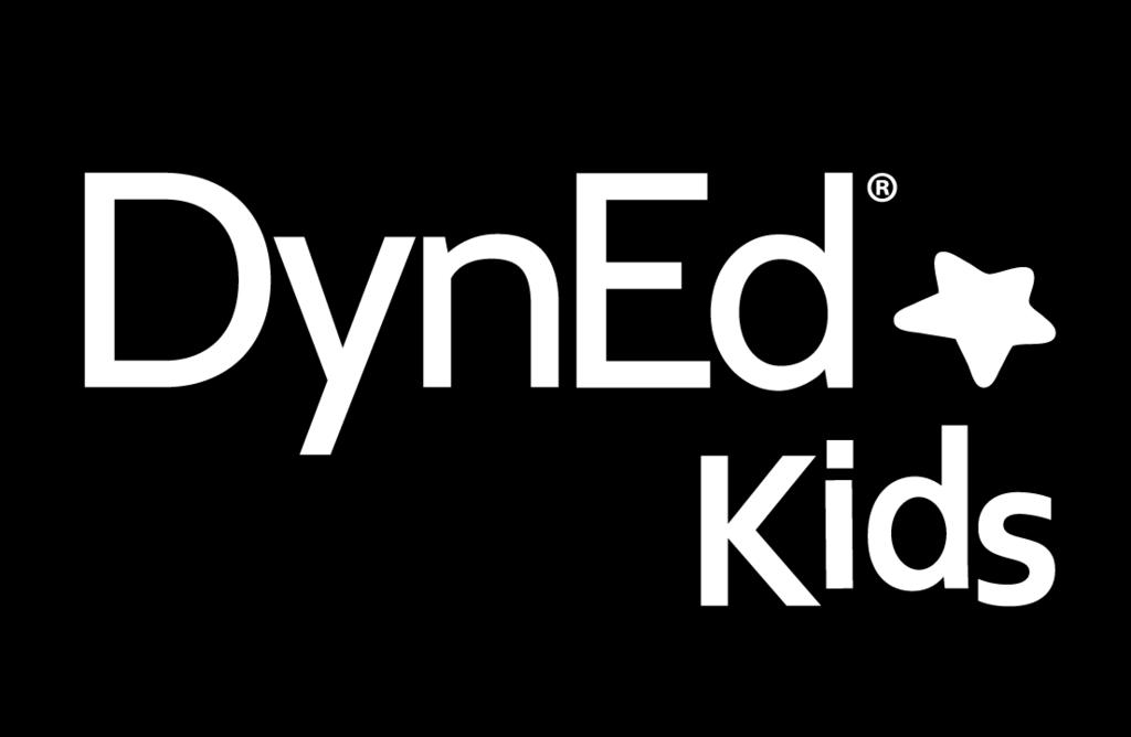 DynEd Kids logo variation For smaller sized logos (smaller than 250