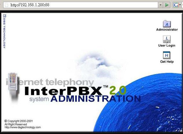 44 Chapter 5 InterPBX Management Website Login to the InterPBX Management Website Please login to the InterPBX Management Website via your web browser. 1.