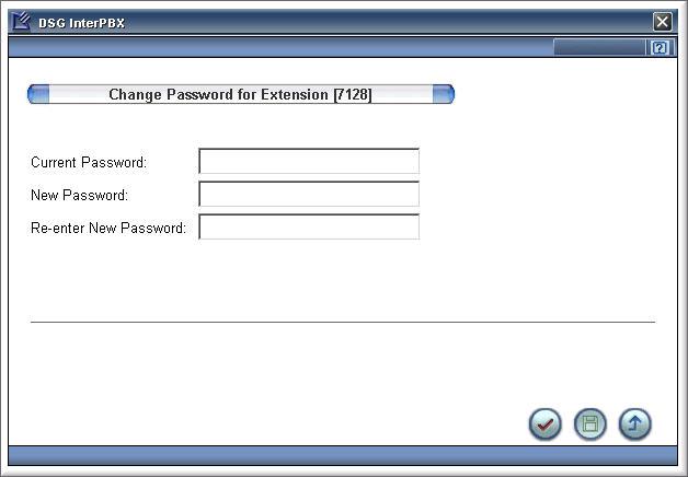 Each list can hold up to 15 members. Change Password You can change your login password of the InterPBX Management Website. The default password is blank.