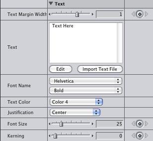 Text Margin Width : Adjust the margin width of your text.