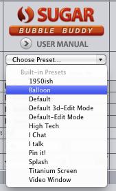 The presets expand your plug-ins even further, specially when you can create your own styles and setups and save them for later use.
