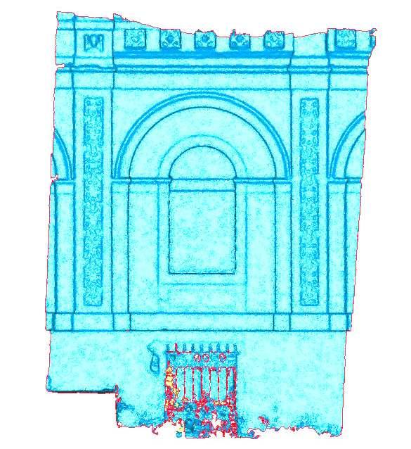 Figure 3: Mesh of the point cloud