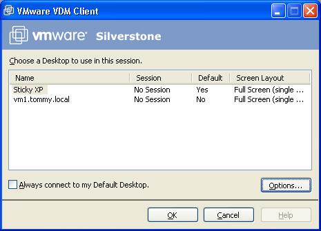 VDM Client Entitlements and Configuration