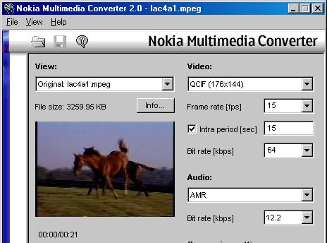 Multimedia Content Adaptation Using Nokia Multimedia Converter 2.0 Version 1.