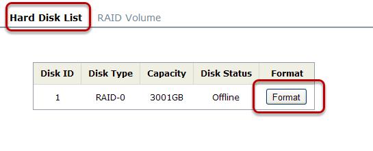 102 ESV16 User s Manual Go back to the "Hard Disk List"
