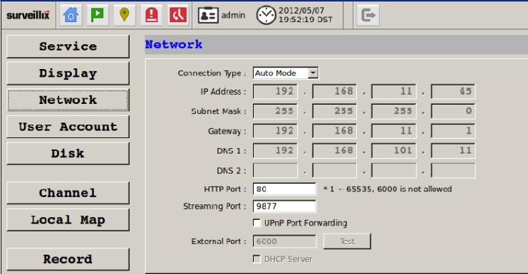 178 ESV16 User s Manual You will be asked to confirm the new setting. Simply click "Yes" to finish. Network You need to adjust settings in this page for the device to work properly in your network.