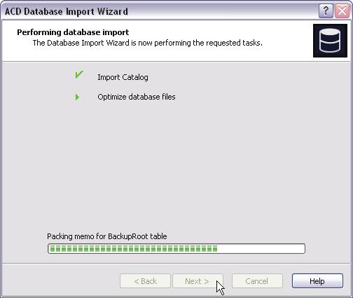 Indicate that you want to import the data from a text file, and select the file.