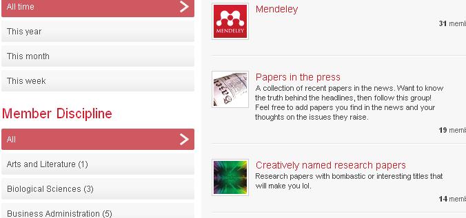 Impact Mendeley looks at what is in every user s libraries to calculate readership statistics for individual papers.