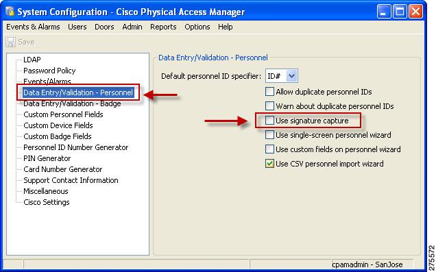 Chapter 10 Setting Up Image and Signature Options for Personnel Records Step 7 Click OK to save the settings. The Capture button is activated in the Personnel module.