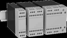 Because any combination of the different terminal blocks is possible, the