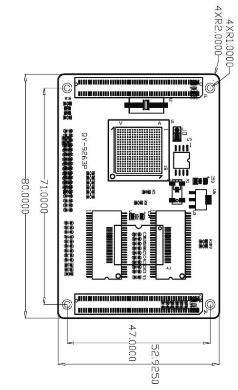2.3 Mainboard Specification QY-9263K Development Board Hardware Manual