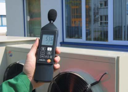 26 Sound level measurement To DIN/IEC 60651, Class 2 testo 815 testo 816 The ideal instrument for daily use.