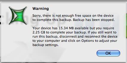 Backing up my content (HD) WHAT IF THERE IS NOT ENOUGH SPACE ON MY CLICKFREE PORTABLE BACKUP DRIVE?