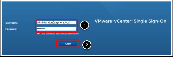 Open the vsphere Web Client Launching Chrome should take you automatically to the vsphere Web Client login page.