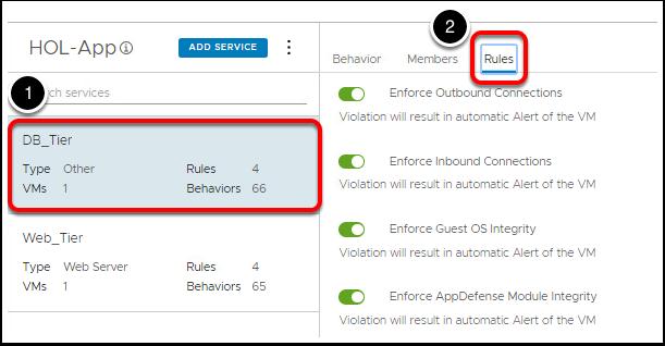 Security Scope Response Routines In this section, we will explore the various response and remediation routines that are available in AppDefense as well as the integration with VMware's NSX platform.