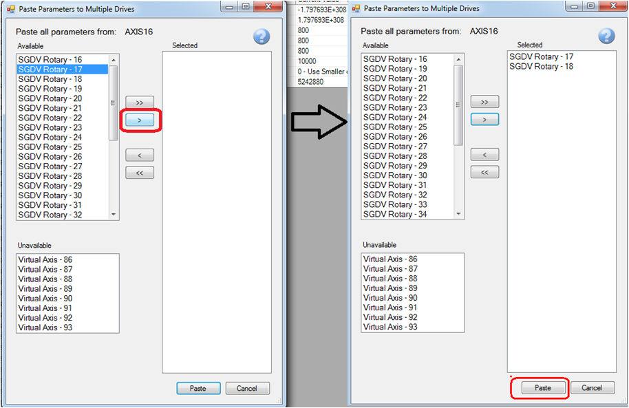 1.8.2 Motion axis I/O Addressing Global variable groups are automatically added to the global variable list when the Hardware Configuration is saved.