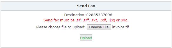2.10 Send/Receive Faxes DVX-2005F IPPBX system has changed the method used to send faxes and now you no longer have to