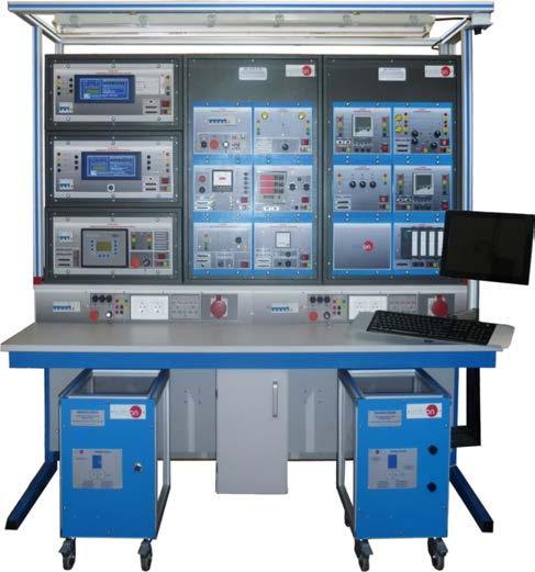 MODULAR SMART GRID POWER SYSTEMS SIMULATORS - RECOMMENDED SYSTEMS SIMULATORS CONFIGURATIONS - EXAMPLE AEL-MPSS-01 SPECIFICATIONS The AEL-MPSS-01 simulator includes three applications.