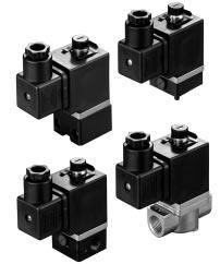 V03, V04 and V05 Series / and 3/ Poppet Valves Electrically Actuated G 1 8, G 1 4, CNOMO and Interface Extensive range of power and orifice size options Removable coil Manifold rail for 1 to 0 valves