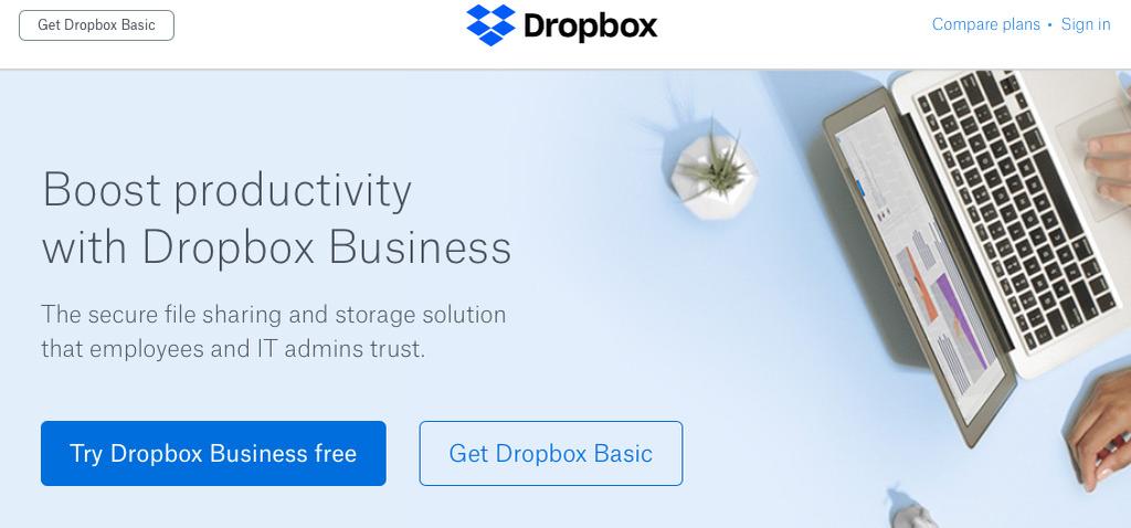 Dropbox: Dropbox is one of the most simple to use of all cloud storage. It gives you access to your files from nearly anywhere. Dropbox will sync your files automatically between all devices.