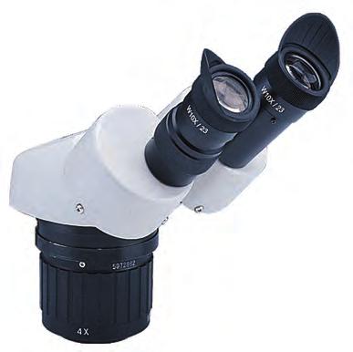 K-SERIES Industrial Catalogue Stereomicroscope Infinity optics, versatile, common main objective [CMO], ideal in all inspection applications.