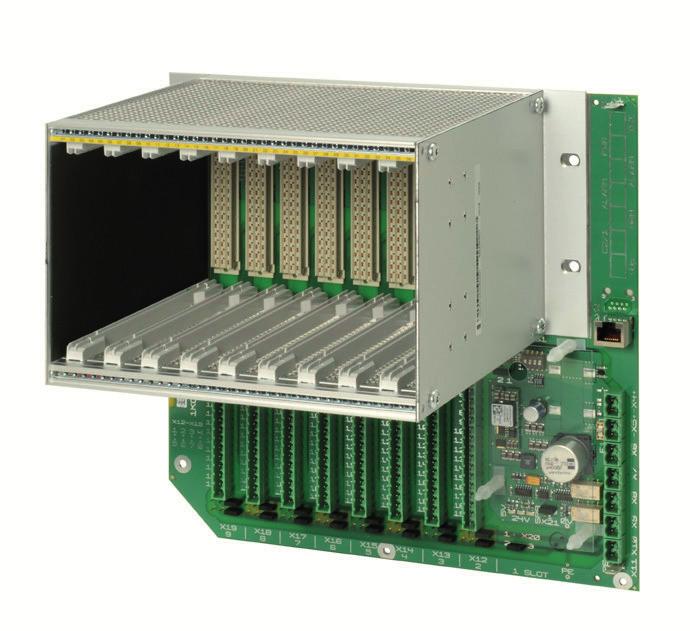 18 19 RTU560 product line Input/output modules RTU560 product line Racks 23BE40 1KGT011100R0011 1KGT011100R0012 16 channel potential isolated inputs, without common return Process voltage: 110.