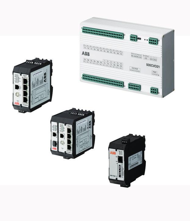 modules RTU500 Power supply units CP-E 24/2.5 P. 46 560PSU40 P. 46 560PSU41 P.
